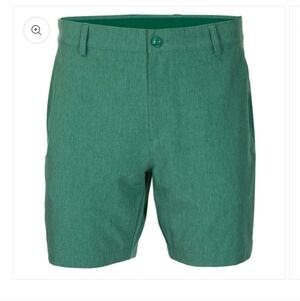 NWT Signature 1764 Mens Lightweight Green Xander Golf Shorts 7" Inseam Size 40